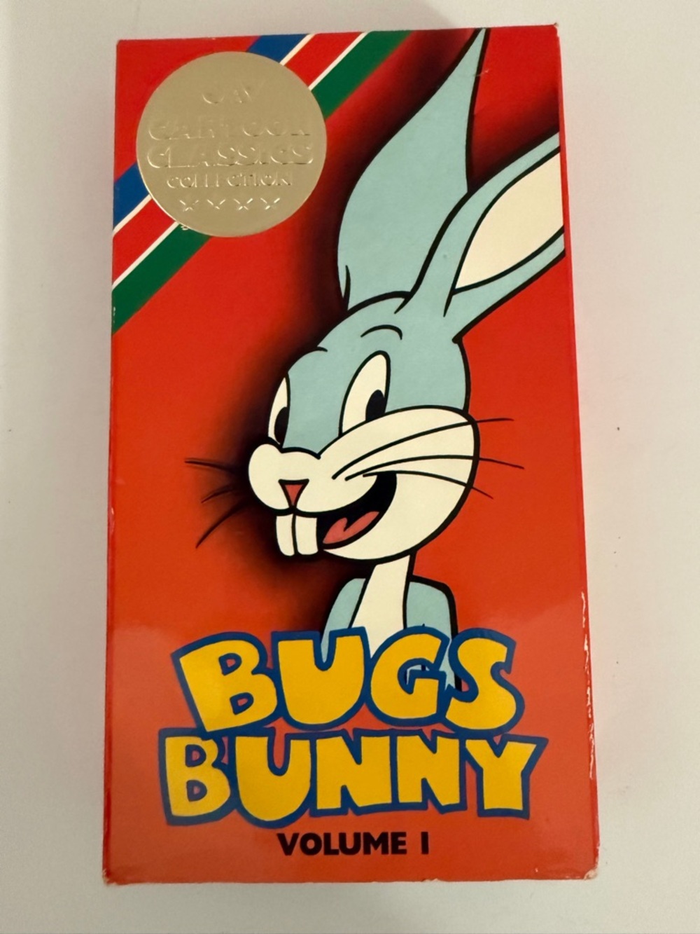 Bugs Bunny VHS Cartoon Classics Collection Vol. 1 Vintage Tape